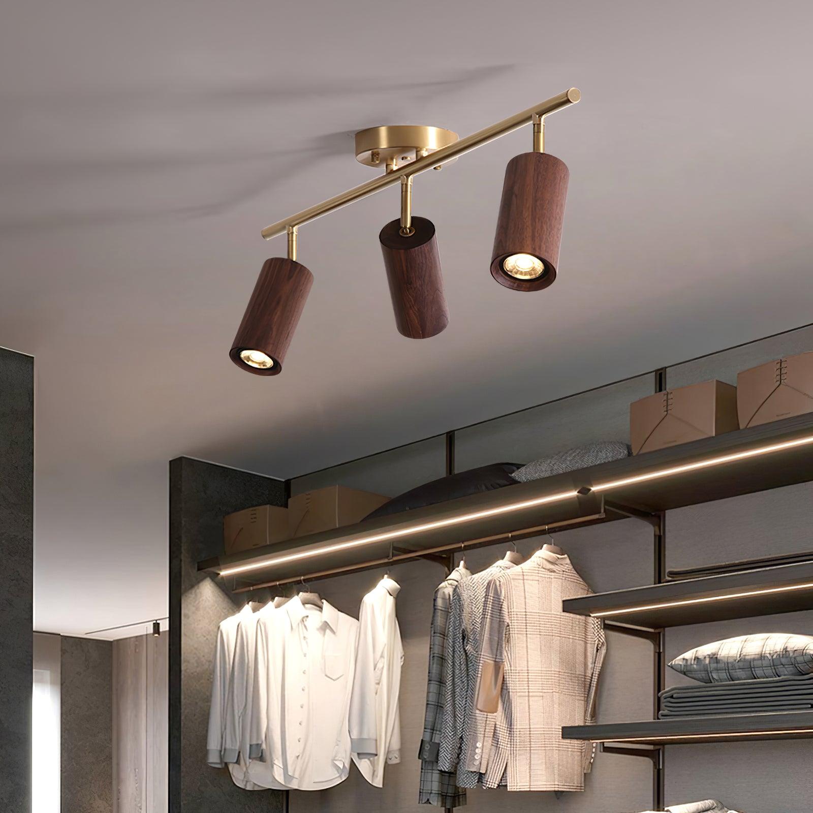 Thio Wooden Track Lighting | Souliia