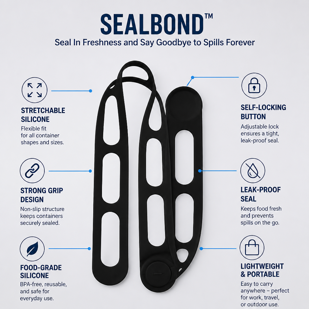 SealBond — Seal In Freshness and Say Goodbye to Spills Forever - Souliia