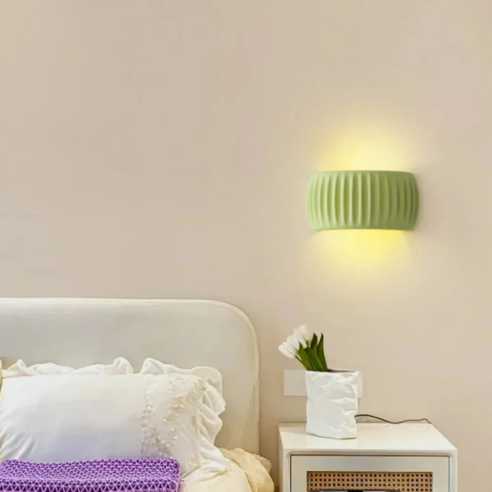 The Sun of Art Deco Resin Wall Light | Souliia