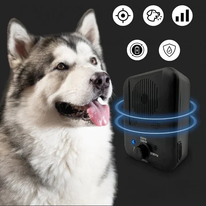 Ultrasonic Bark Control Device for Home and Garden – SilentGuard - Souliia