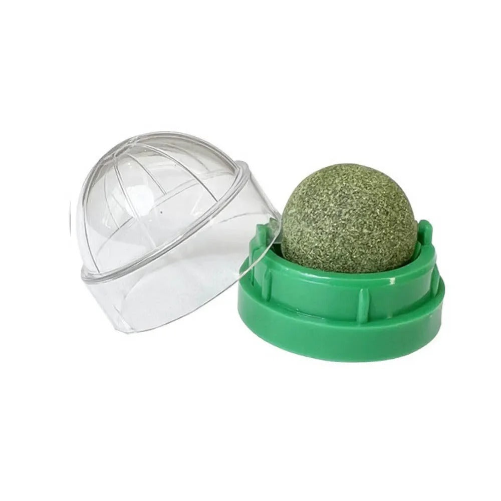 4-delige premium kattenkruidballen - gebitsverzorging en speelse verrijking