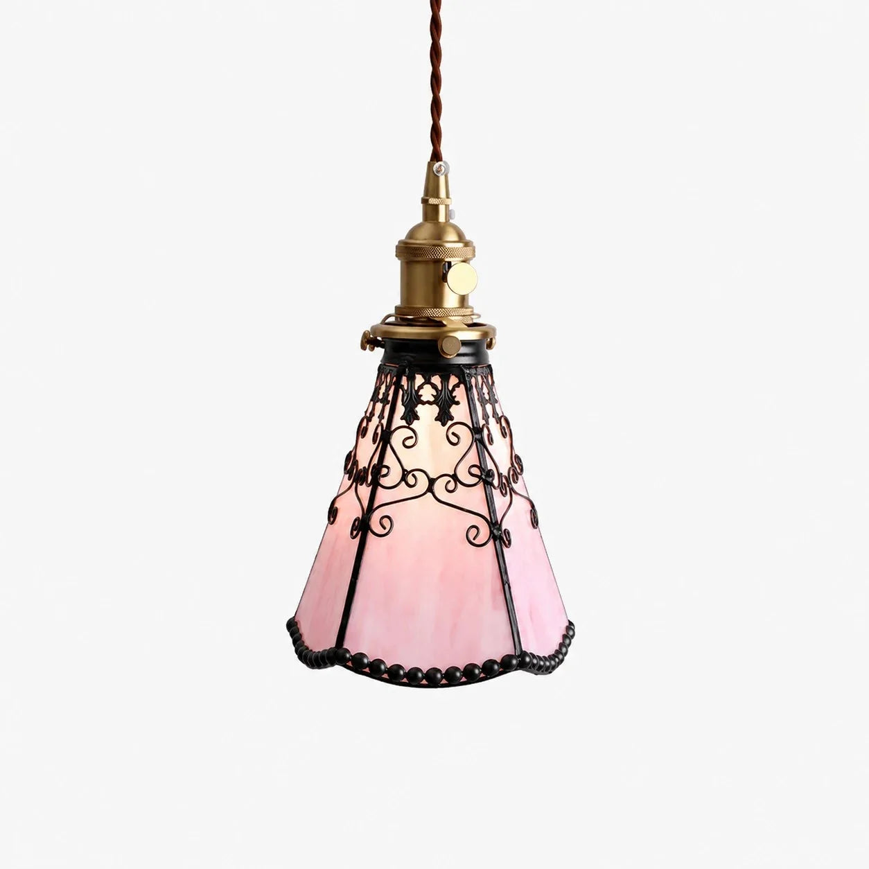 Tiffany-Stil Buntglas Pendelleuchte | Souliia