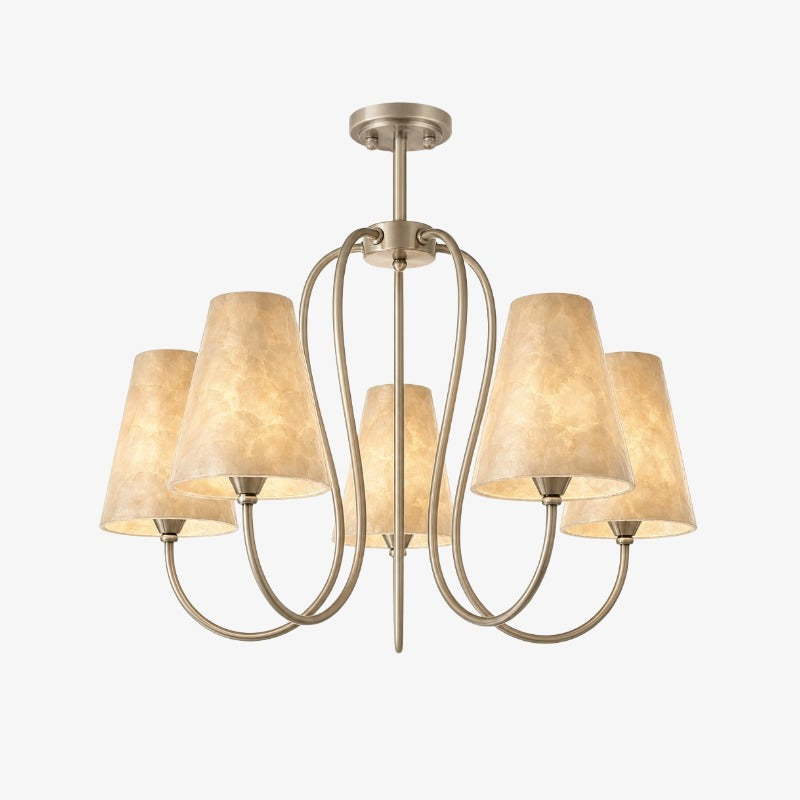 Sculptural Multi Head Pendant Chandelier for Refined Home Interiors | Souliia