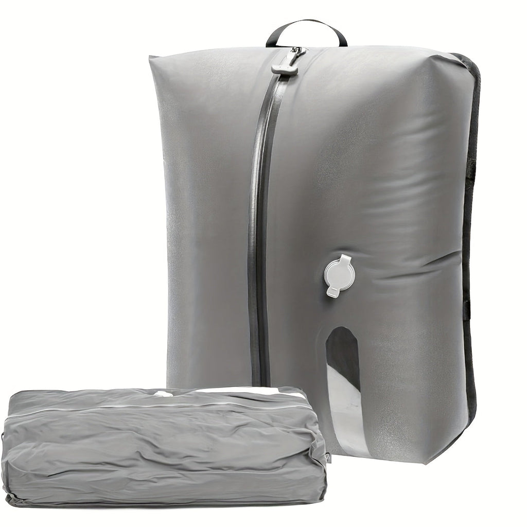 CompressPack Reusable Vacuum Storage Bags — Secure Zip-Seal Compression Sacks
