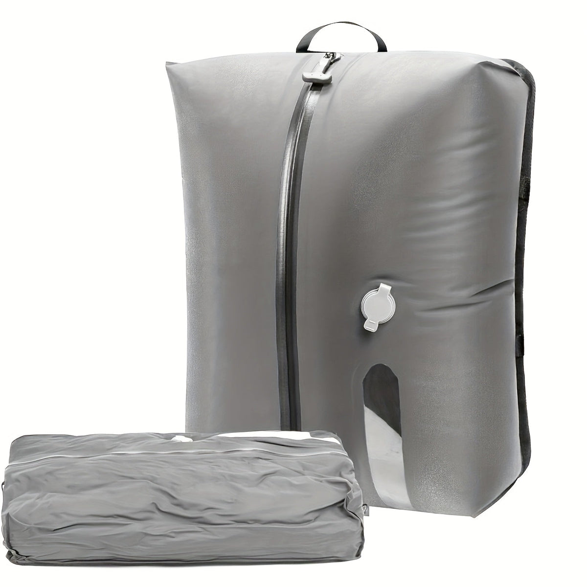 CompressPack Reusable Vacuum Storage Bags — Secure Zip-Seal Compression Sacks