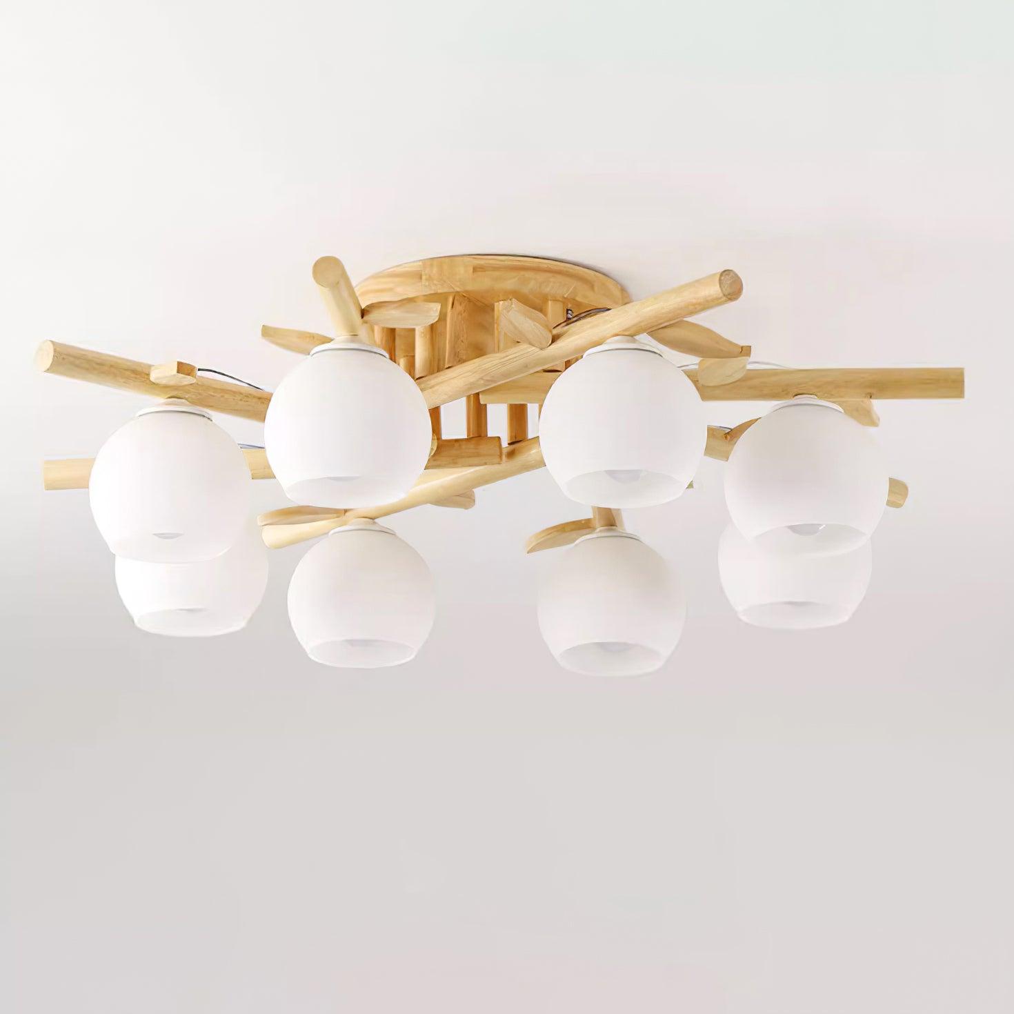 Tinsley Holz Deckenleuchte | Souliia