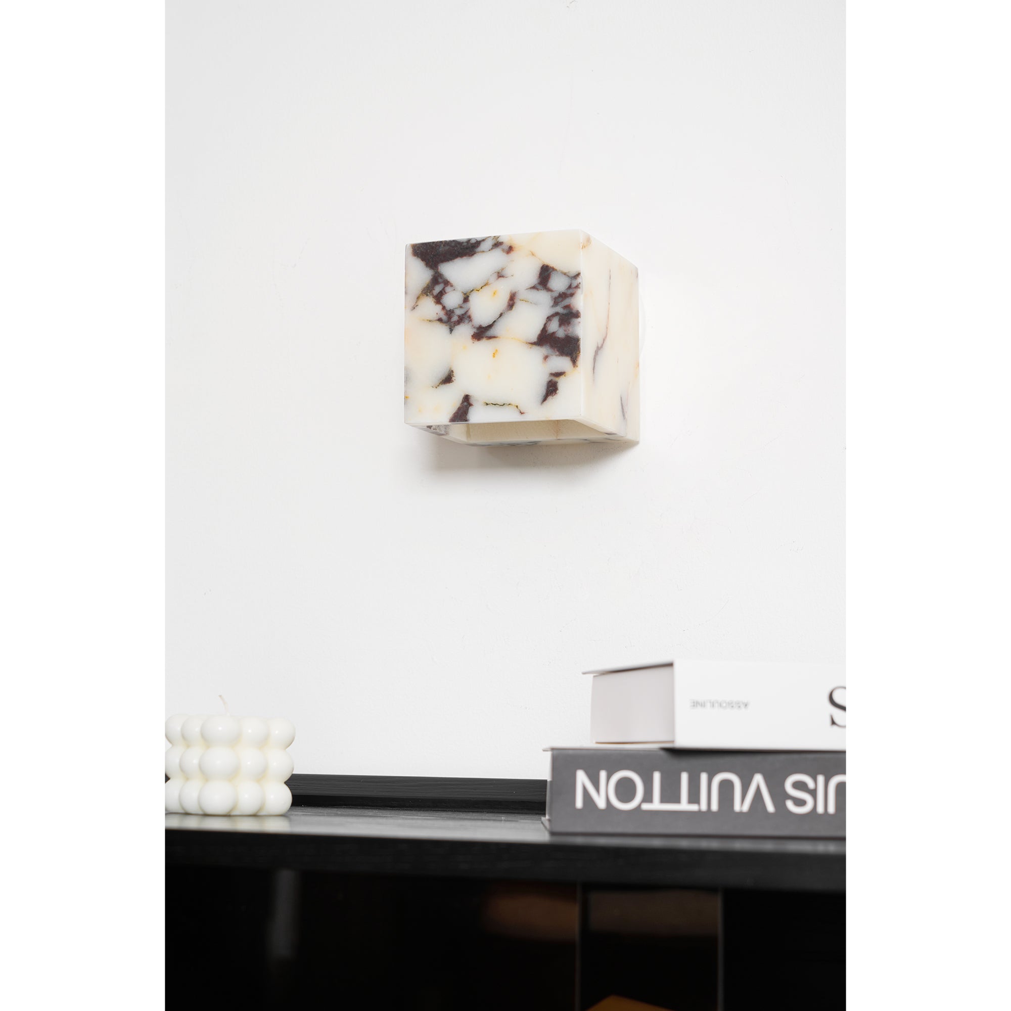 Square Marble Wall Lamp | Souliia