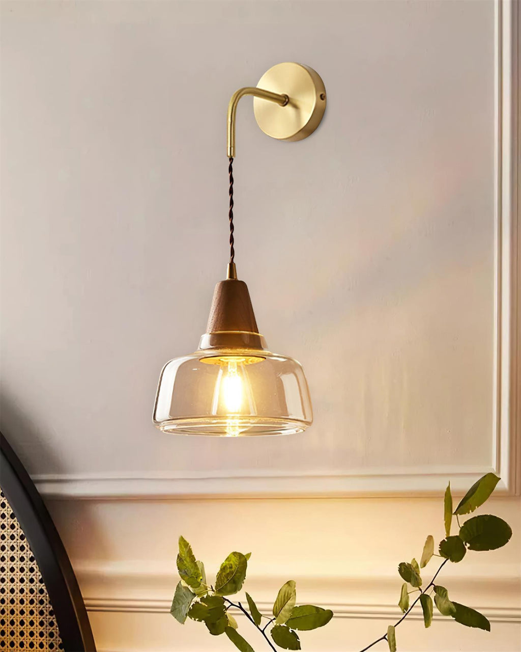 Rockford Plug In Wall Lamp | Souliia