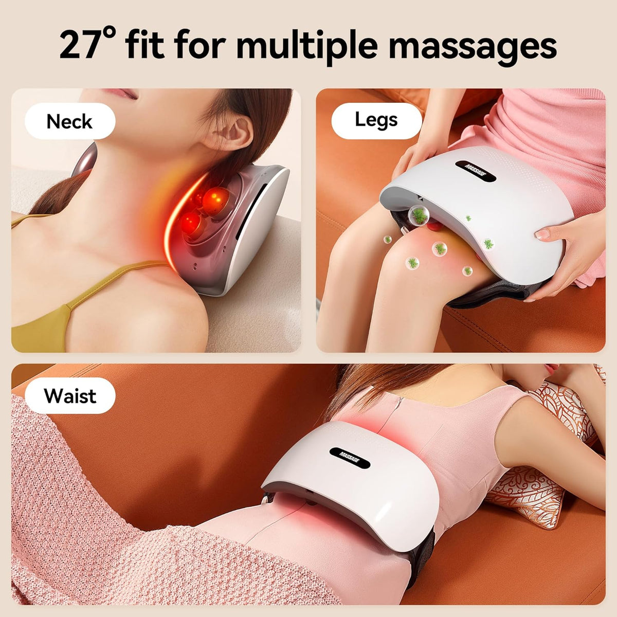 Masseur abdominal pour soulager la constipation, les gaz et les crampes menstruelles