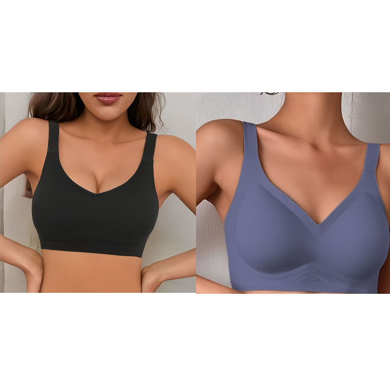 Seamless Comfort Bra for a Secure and Cozy Fit - Souliia