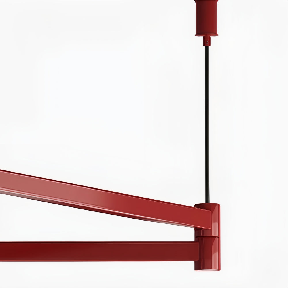 Swinglo Schwenkarm-Pendelleuchte – Verstellbare Scheibendesign-Hängeleuchte für Essbereich N65 | Souliia