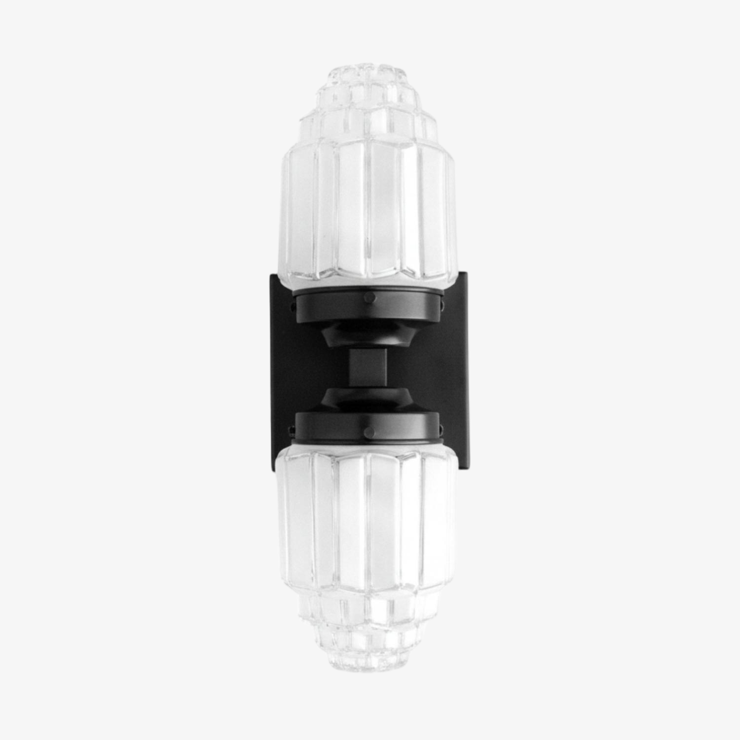 Tierlux Glass Globe Wall Sconce – Metal & Glass Lamp for Living Room or Bathroom | Souliia