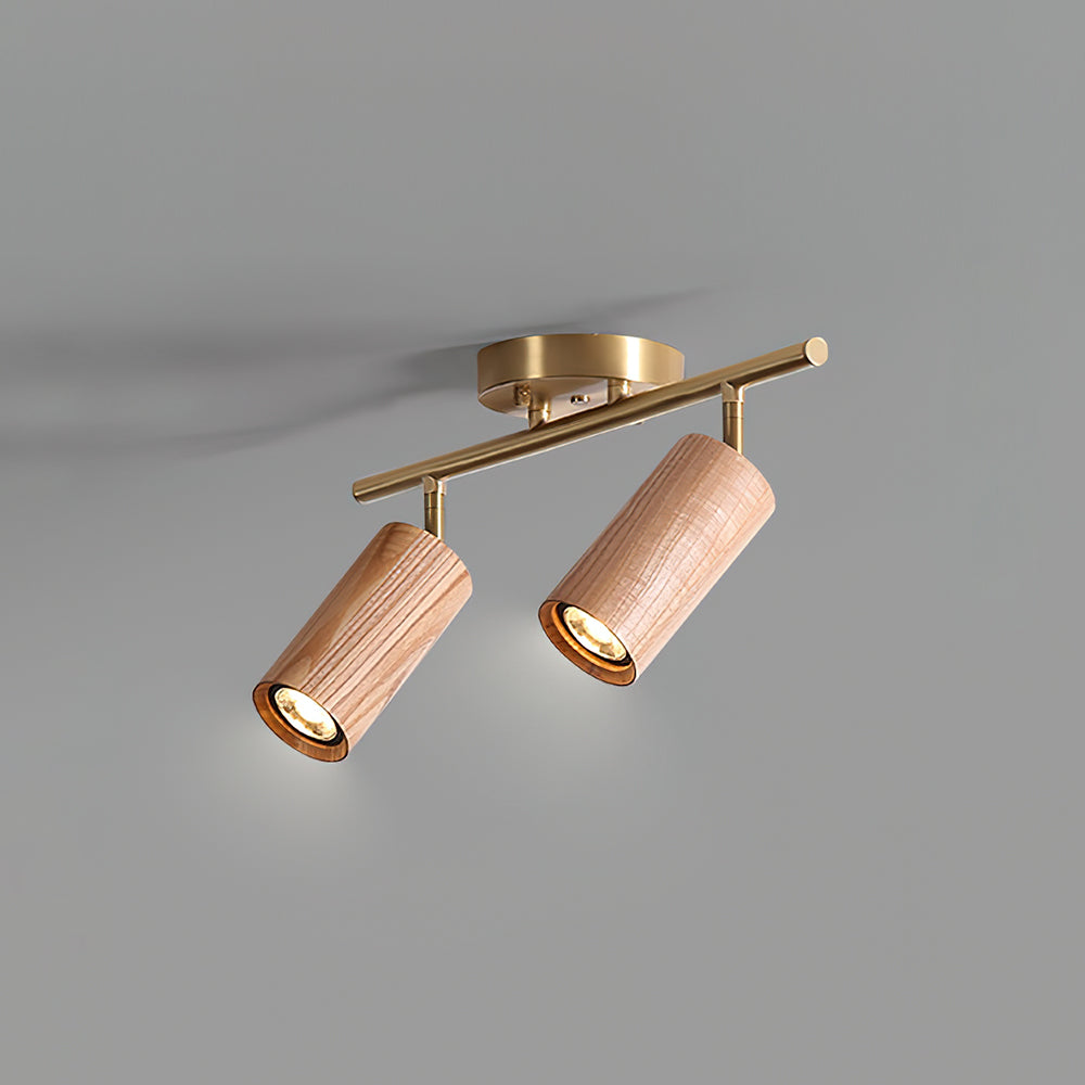 Thio Wooden Track Lighting | Souliia