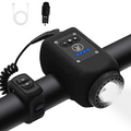 USB Rechargeable Bicycle Light with Built-in Horn - Souliia