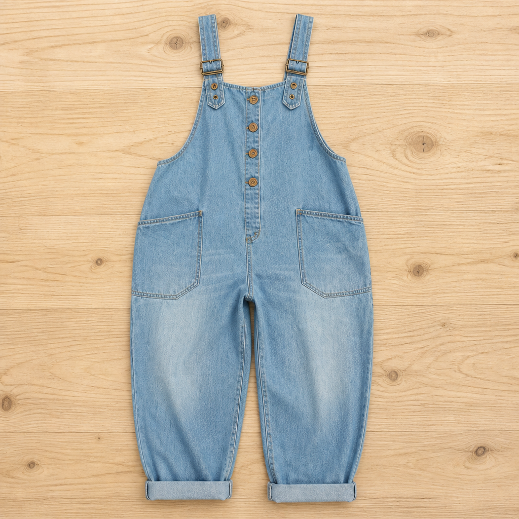 VelaSway Casual Denim Jumpsuit — Embrace All-Day Freedom with Flattering, Effortless Style - Souliia