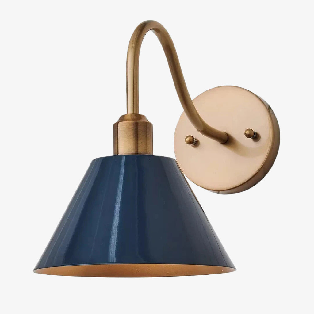 Narix Konische moderne Metall-Wandleuchte für Flure und Schlafzimmer | Souliia