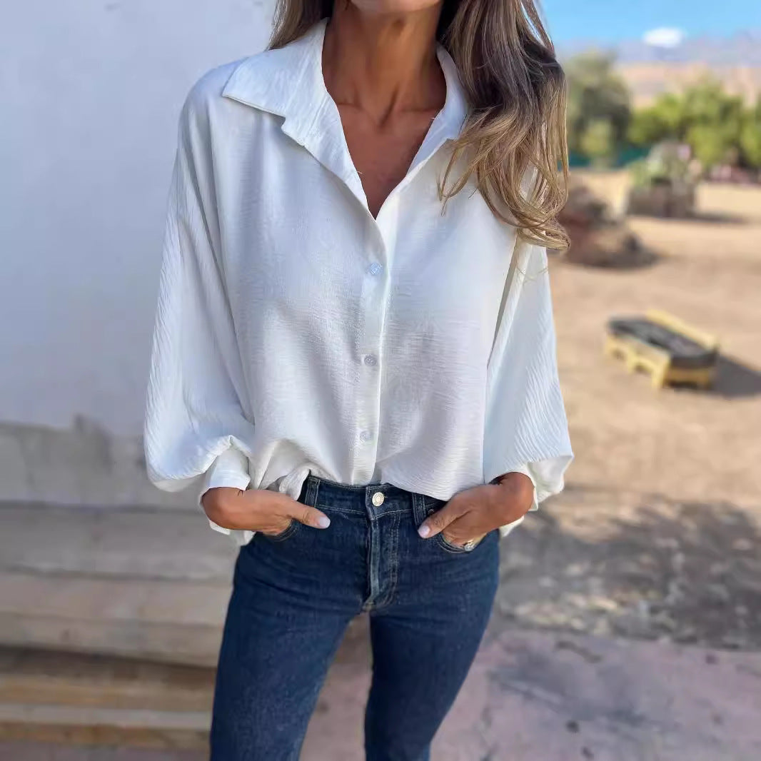 Chemise longue boutonnée
