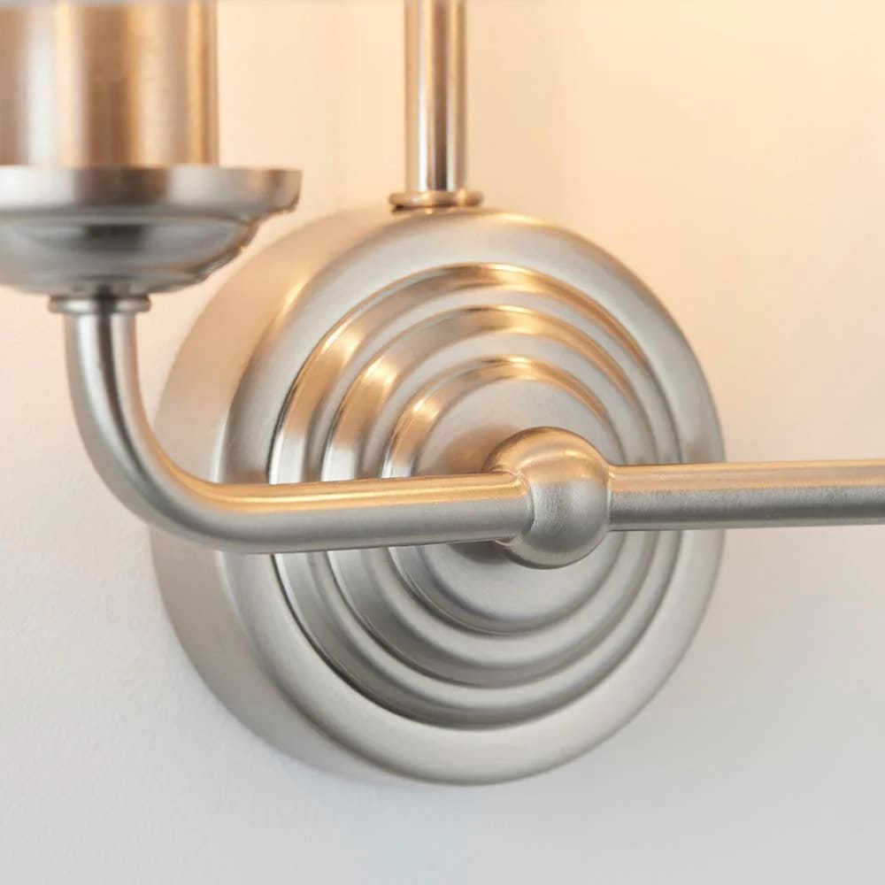Tela elegante Wandleuchte mit Stoffschirm und feinem Metallrahmen für Wohnzimmer und Schlafzimmer | Souliia