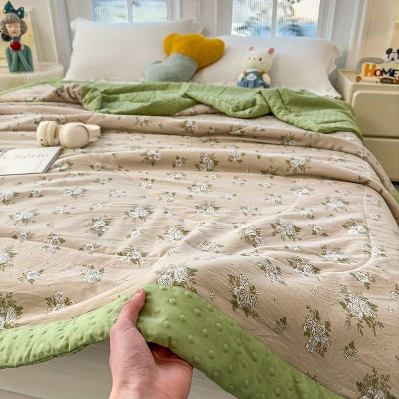 Bloomcool Lightweight Breathable Quilt Soft Floral Design