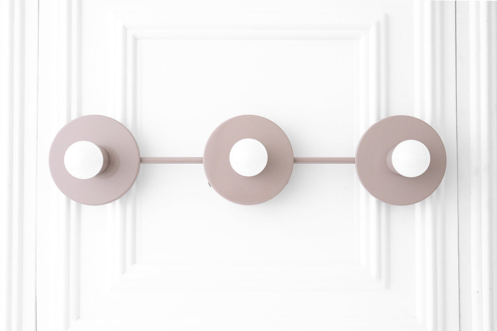 Radiro Globe Spherical Vanity Light – Modern 3-Light Bathroom Fixture | Souliia