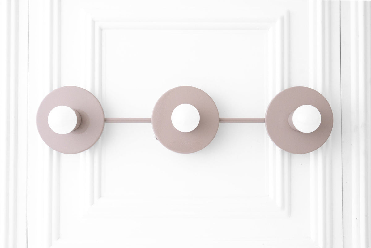 Radiro Globe Spherical Vanity Light – Modern 3-Light Bathroom Fixture | Souliia