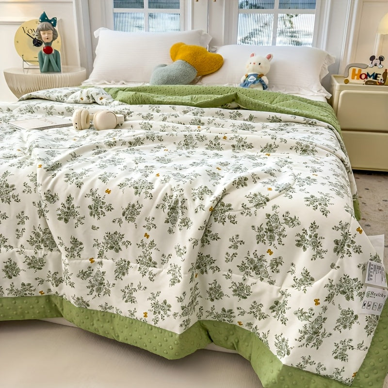Bloomcool Lightweight Breathable Quilt Soft Floral Design