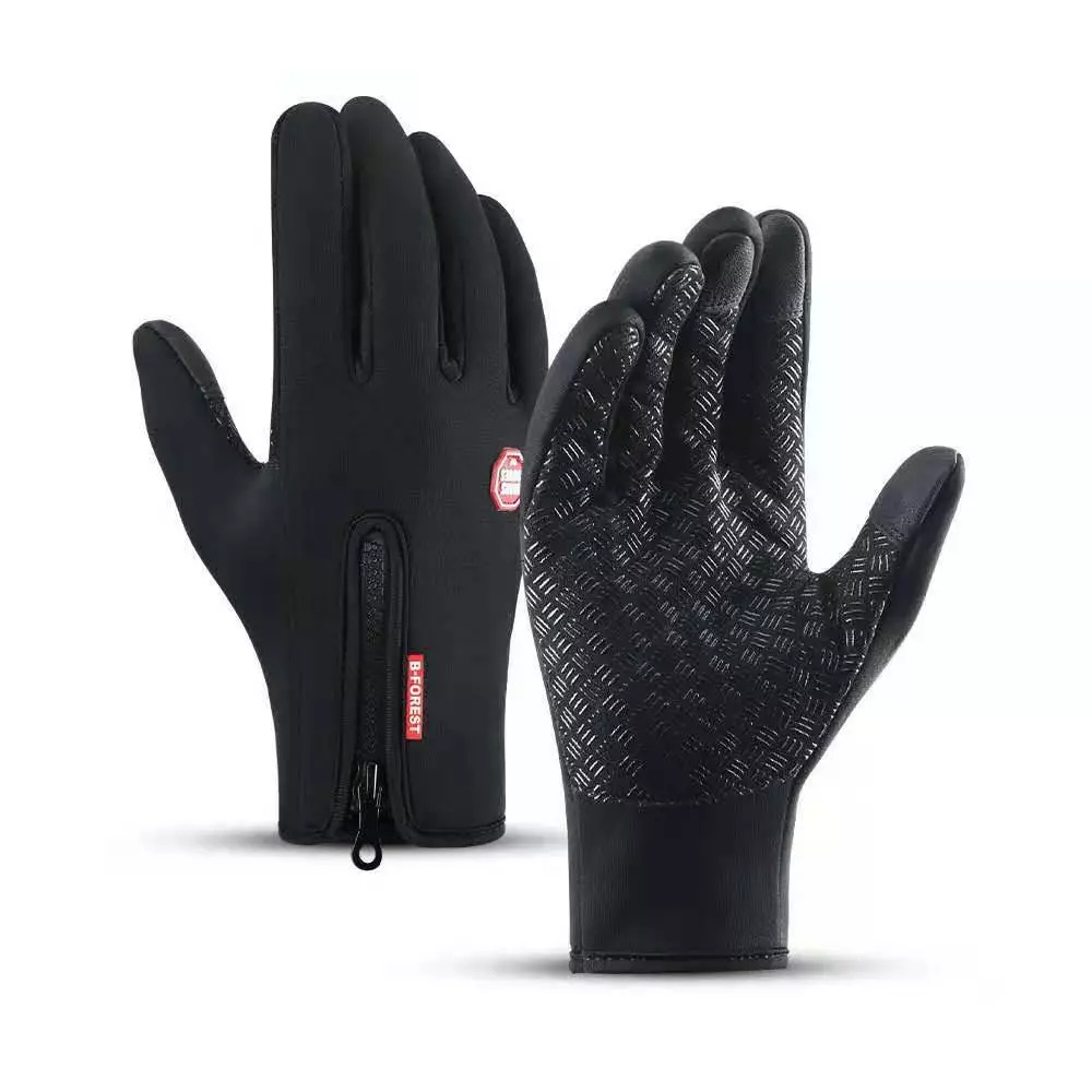 Gants de sports d'hiver chauffants imperméables unisexes avec écran tactile