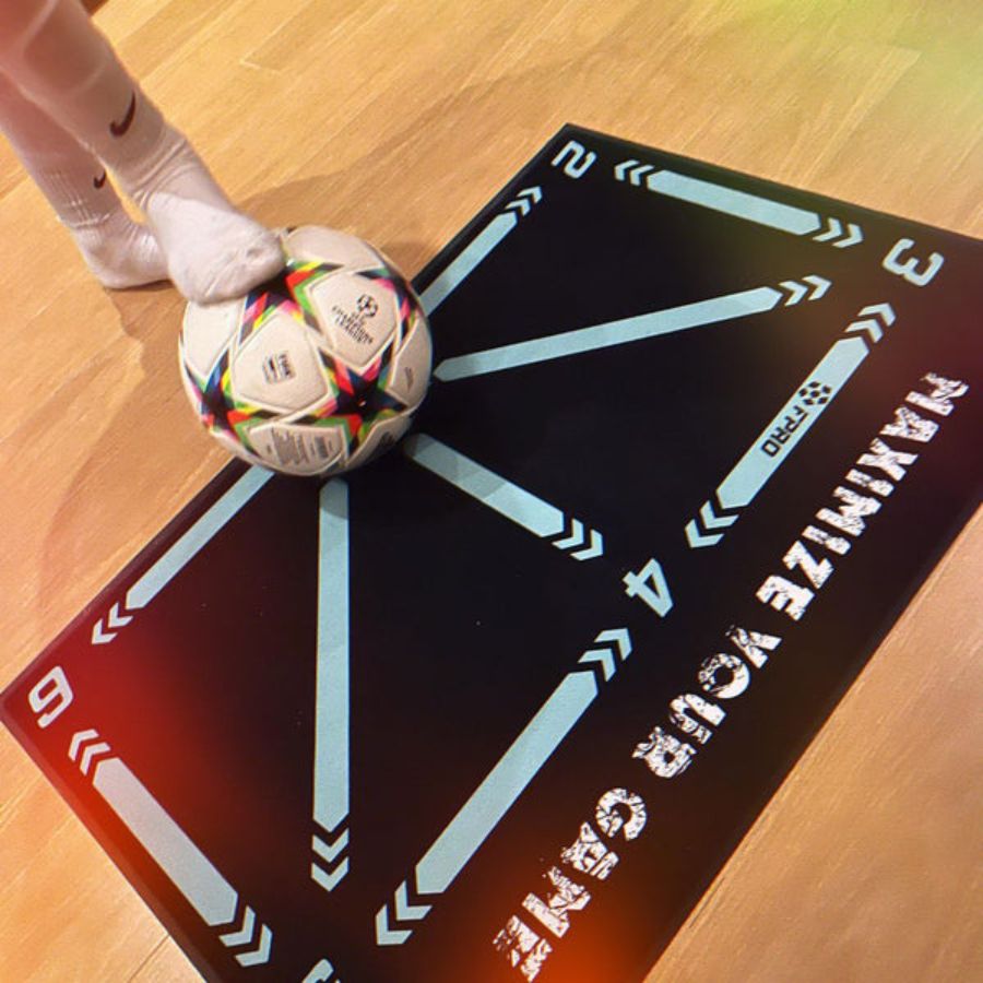 Profi futballedzőszőnyeg és videós edzésprogram