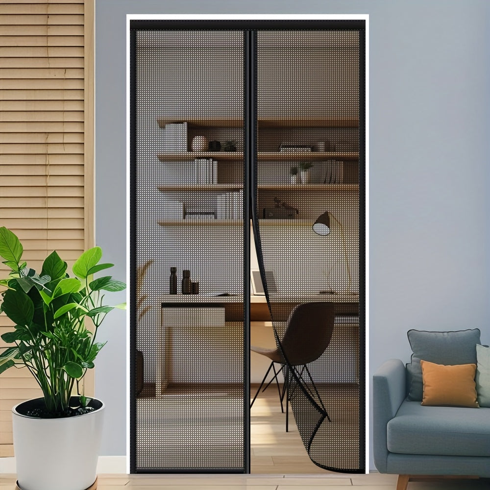 Magnamesh Magnetic Mosquito Screen Curtain — Breathable Mesh, Automatic Closure