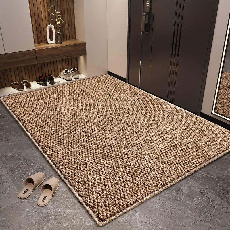 Lumedwell Pineapple Entry Rug — Textured Surface Finish, Anti-Slip Construction