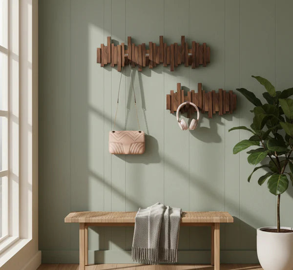 Wall Closet | Stylish Wall Hooks | Compact Foldaway | HookHaven - Souliia