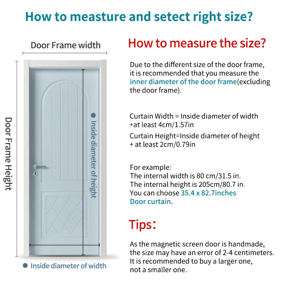 Magnamesh Magnetic Mosquito Screen Curtain — Breathable Mesh, Automatic Closure