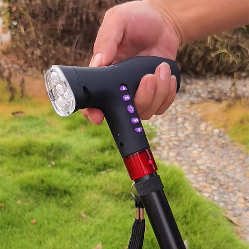 Walking Stick | Fall Detector | Adjustable Height | SmartCane - Souliia