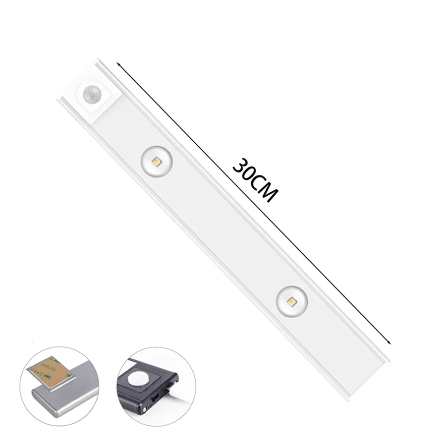 Dobíjecí LED bodové světlo pod skříňku s magnetem - Souliia