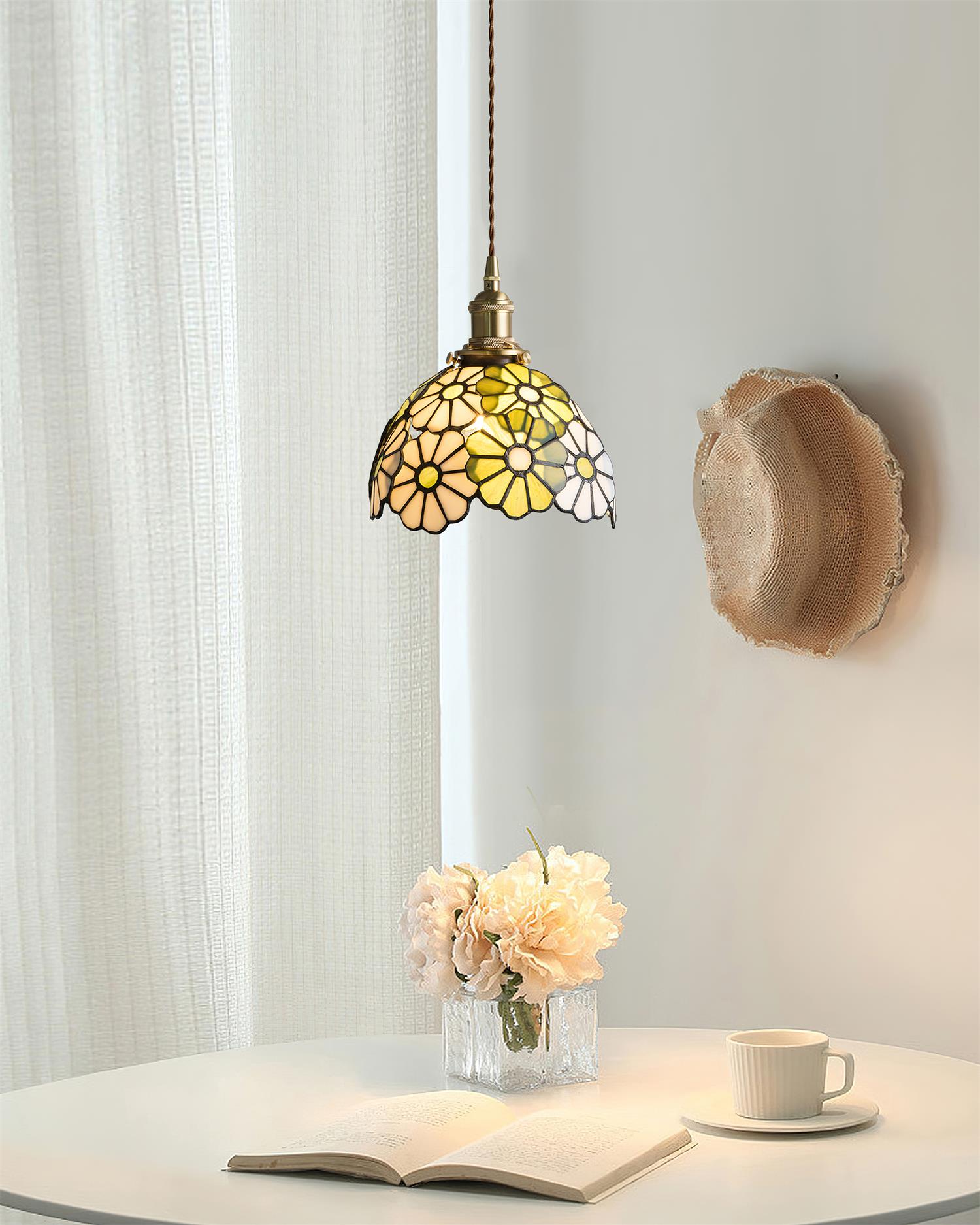 Suka Floral Plug In Pendant Lamp | Souliia