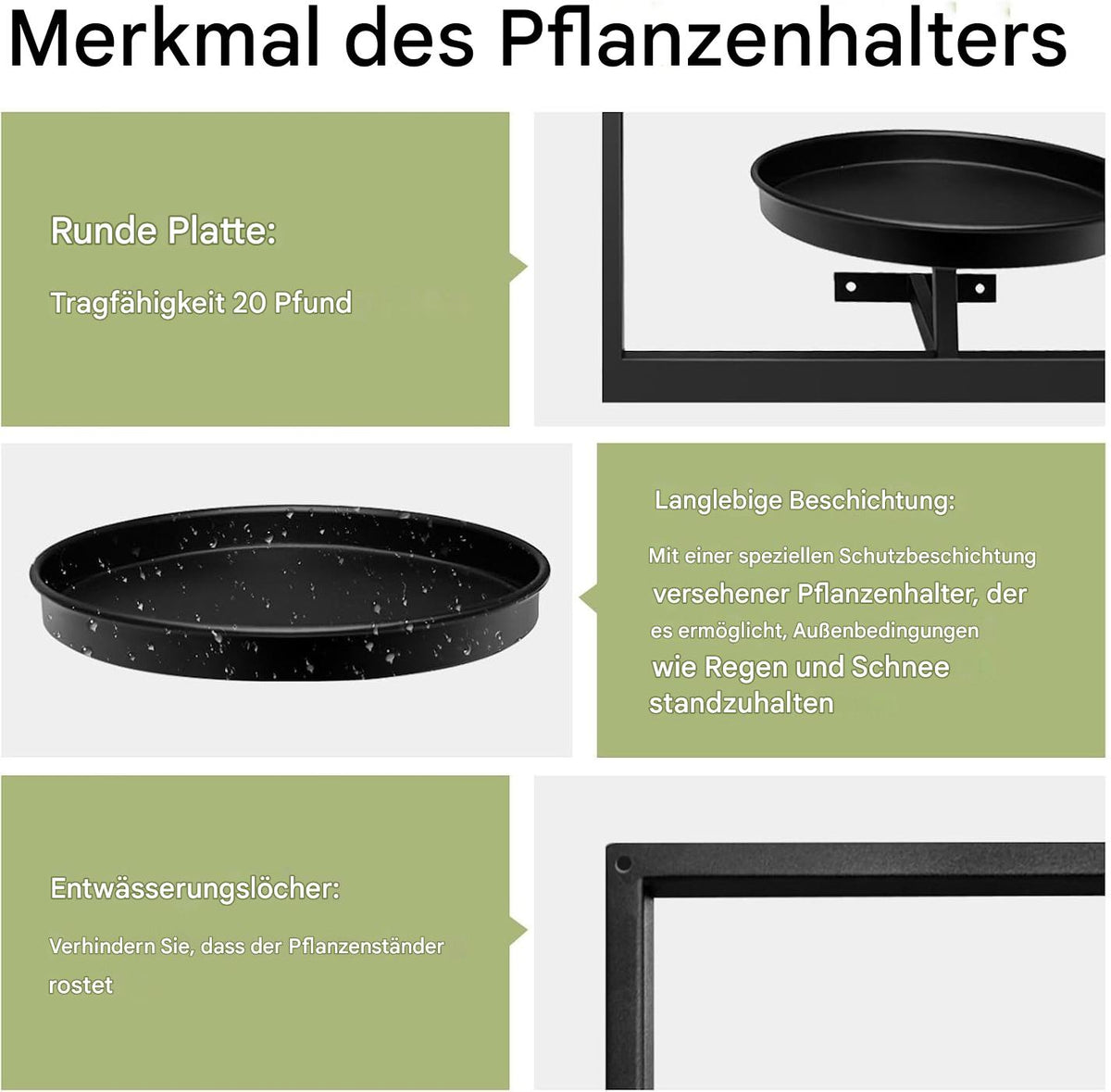 Wall Mounted Plant Holder | Metal Frame | Space-Efficient | Plantify - Souliia