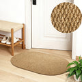 ScandiRoots Brown Oval Rug — Nordic Style Design