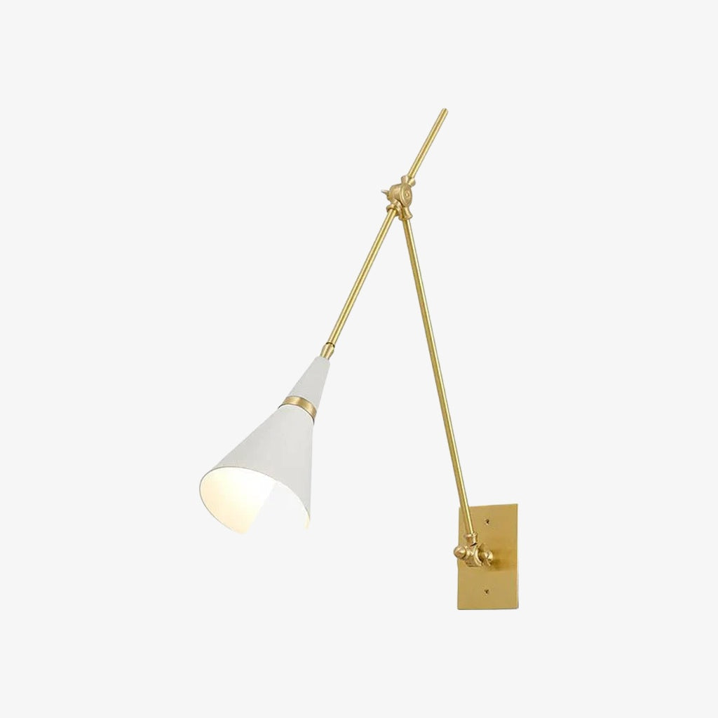 Lampada da parete minimalista Oribelle – Applique contemporanea in metallo per ambienti interni | Souliia