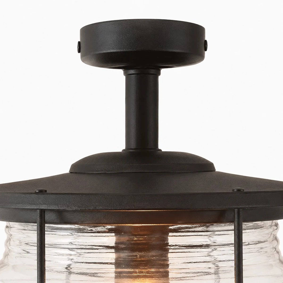 Outdoor Glass Ceiling Lantern | Souliia