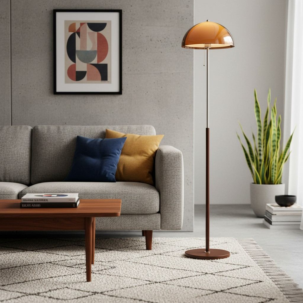 Sunset Afterglow Modern Clean Line Floor Lamp Minimalist Standing Light for Bedroom and Lounge | Souliia