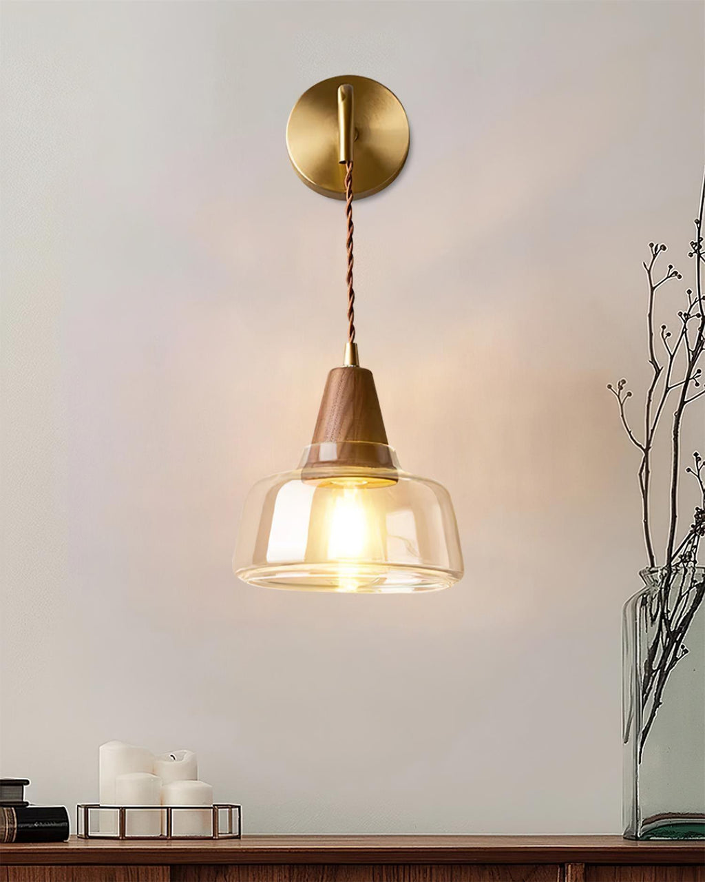 Rockford Plug In Wall Lamp | Souliia
