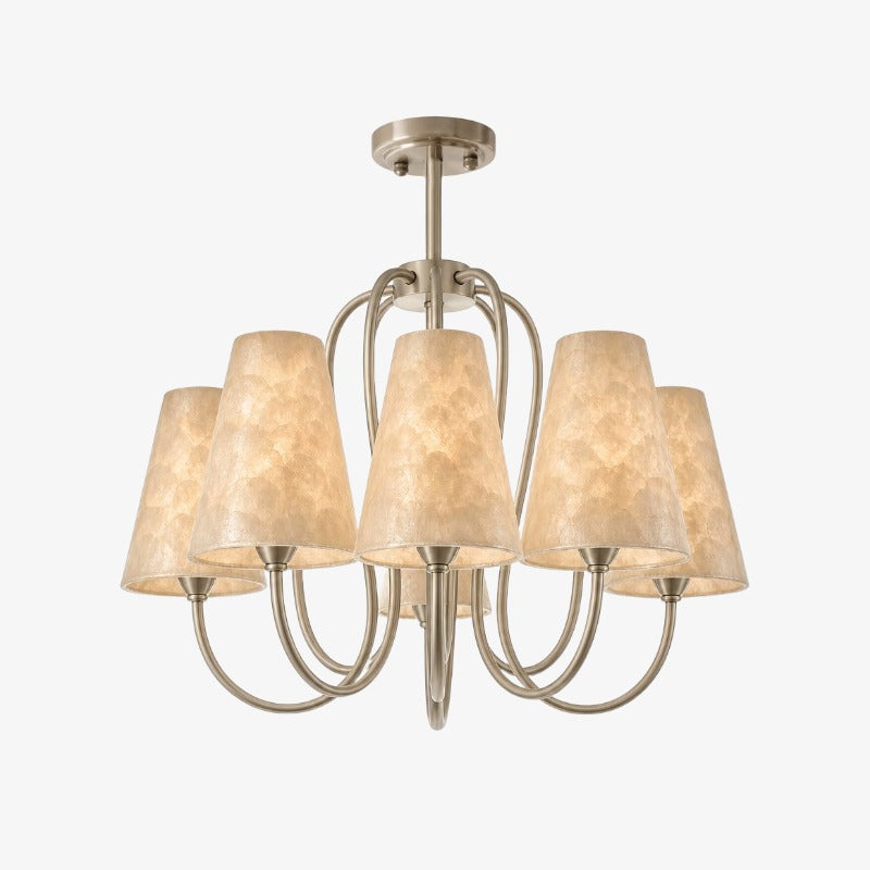 Sculptural Multi Head Pendant Chandelier for Refined Home Interiors | Souliia