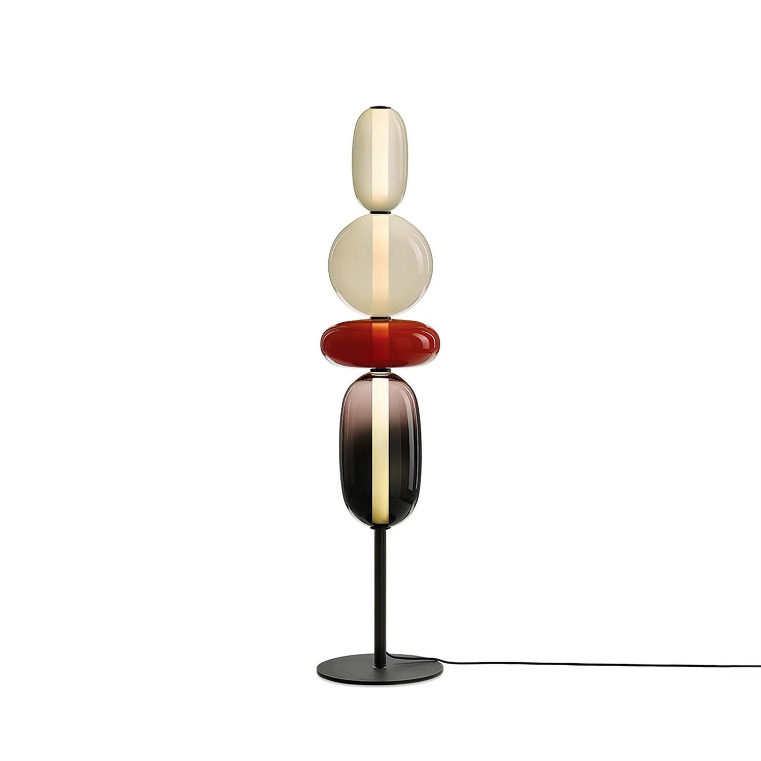 Buntglas Stehlampe | Souliia