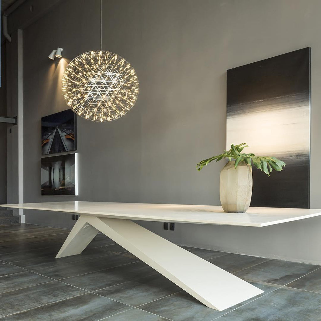 Silver Spark Ball Pendant Light | Souliia