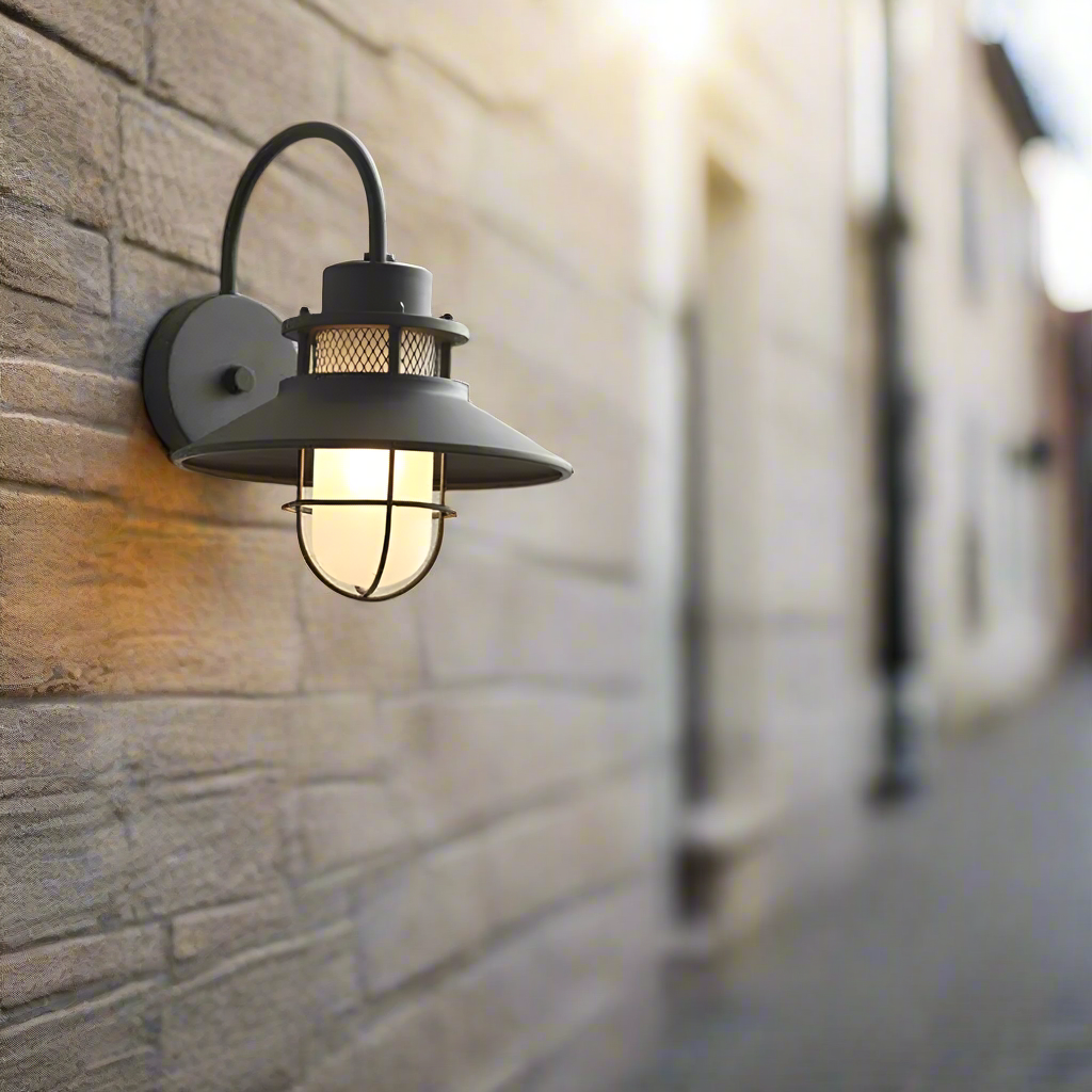 Luminous Outdoor Fackel Metall-Außenwandleuchte | Souliia