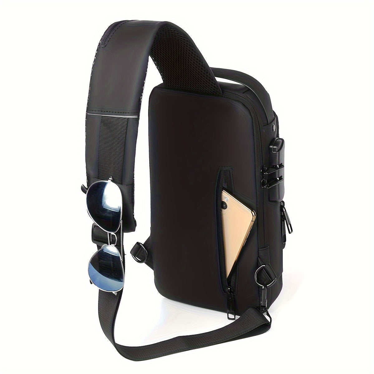 Securegear Anti-Theft Crossbody Bag — Classic Minimal Design