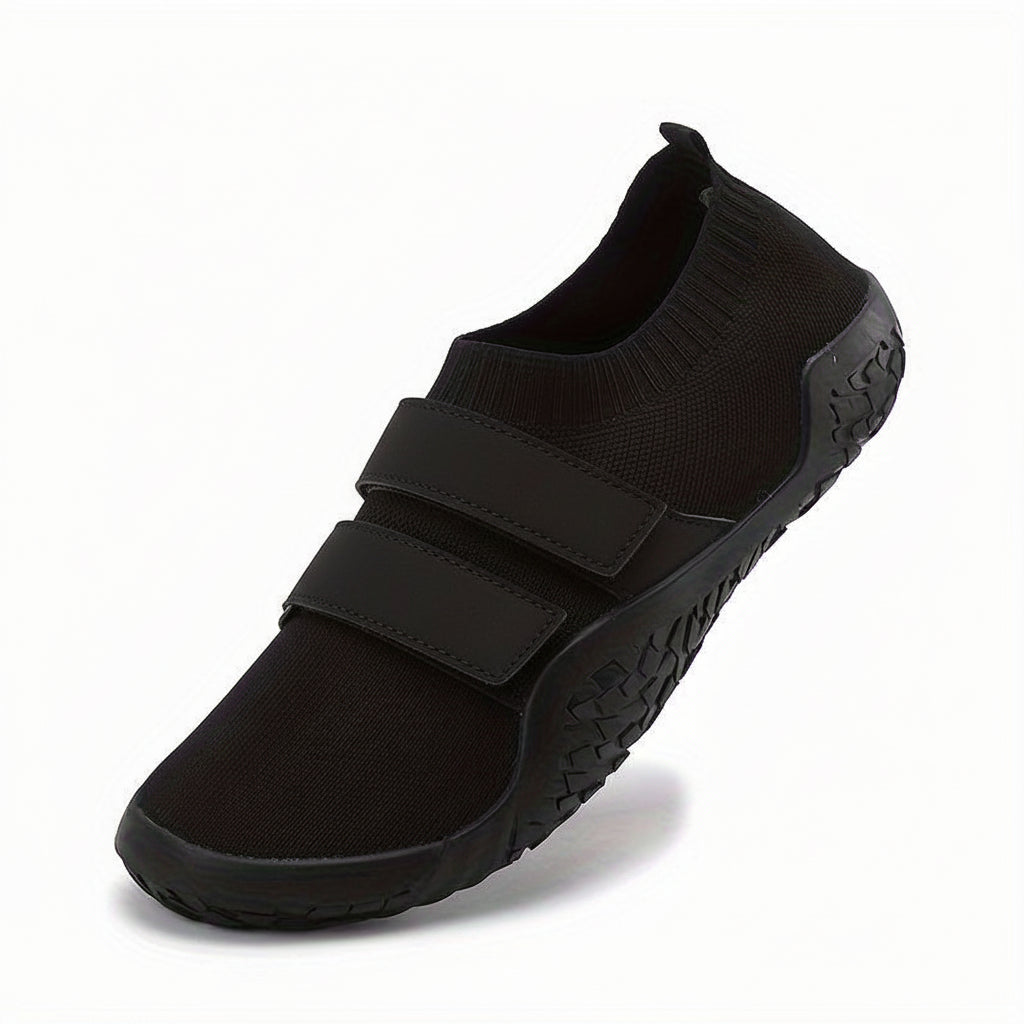Ironstance Flat Sole Shoes — Breathable Fabric Upper, Balanced Platform