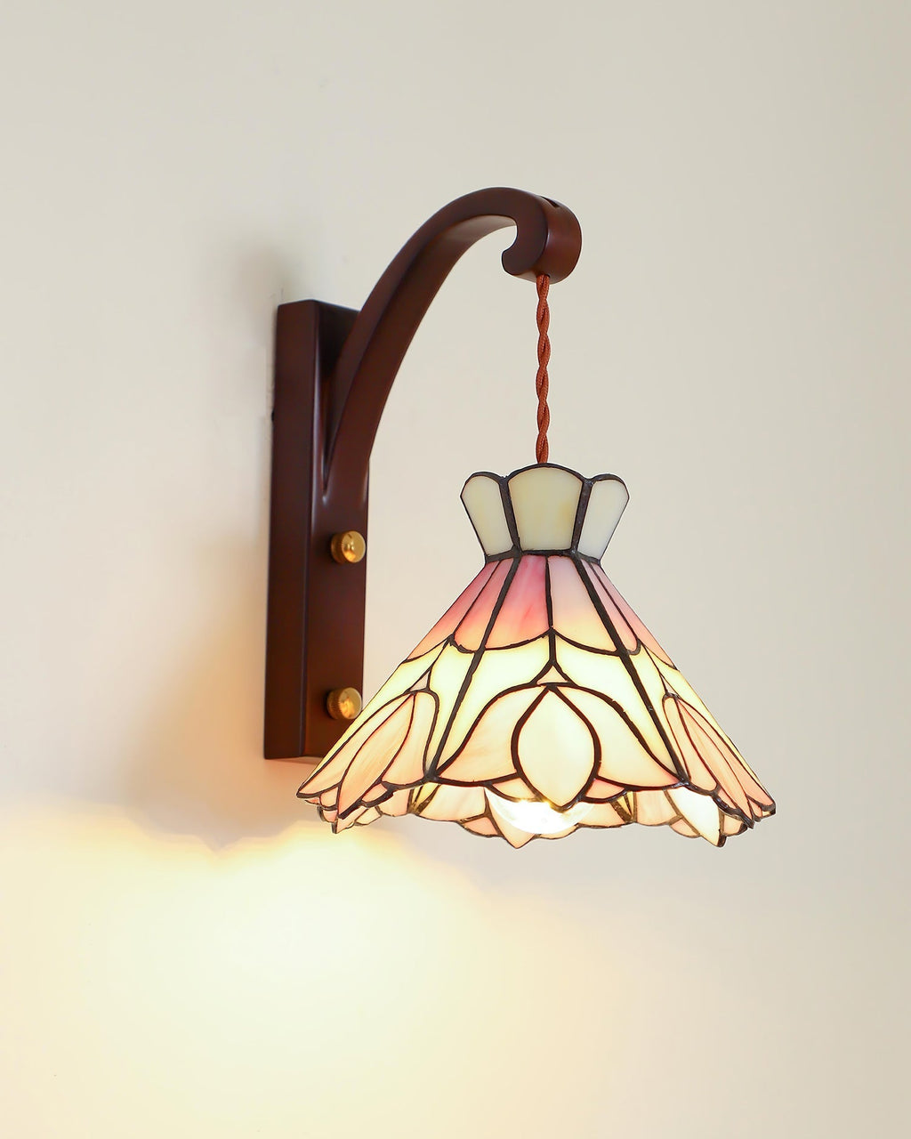 Serena Tiffany Steckdosen-Wandleuchte | Souliia