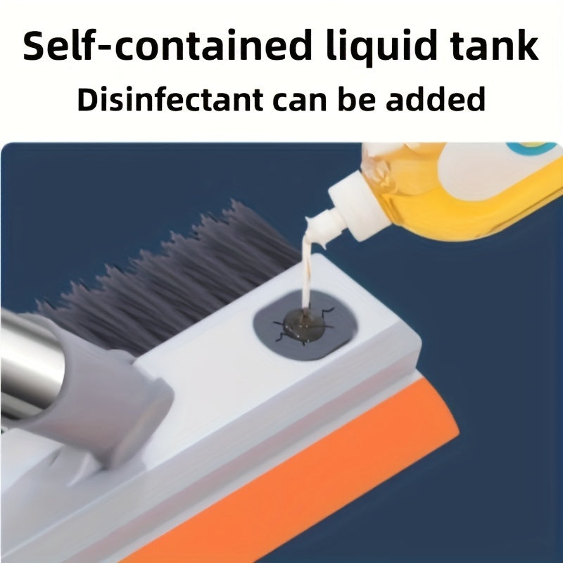 Hydrobrush Compact Hand Scrub Brush — Integrated Soap Tank, Ergonomic Handle