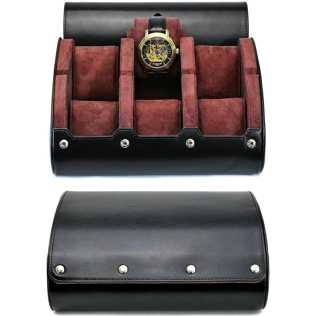 Handcrafted Watch Travel Case — Swiss-Inspired Protective Storage